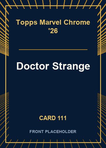 Doctor Strange card thumbnail