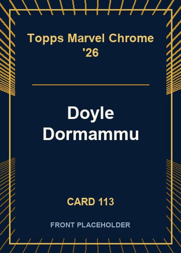 Doyle Dormammu card thumbnail