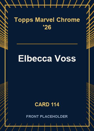 Elbecca Voss card thumbnail