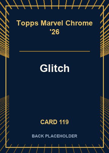 Glitch back card image