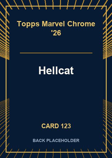 Hellcat back card image