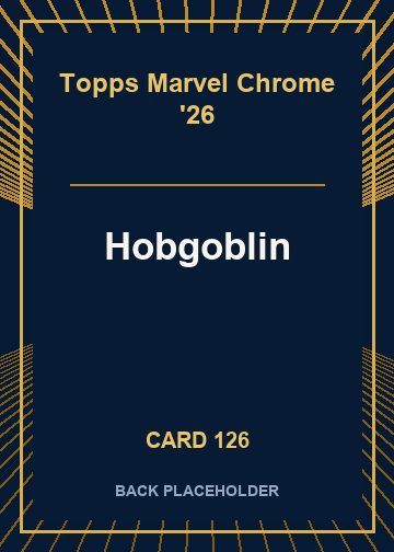 Hobgoblin back card image