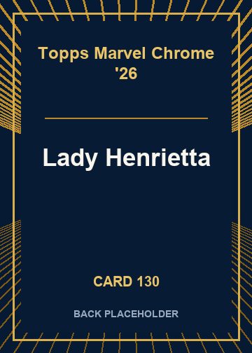 Lady Henrietta back card image