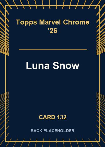Luna Snow back card image