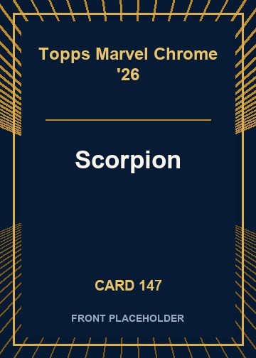 Scorpion card thumbnail