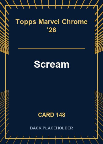 Scream back card image