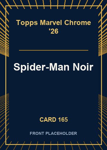 Spider-Man Noir card thumbnail