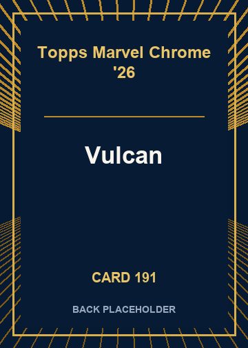 Vulcan back card image