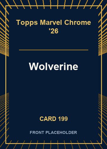 Wolverine front card image