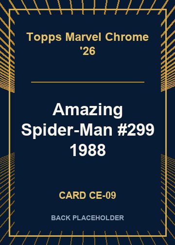 Amazing Spider-Man #299 1988 back card image