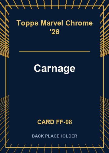 Carnage back card image