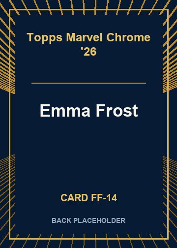 Emma Frost back card image