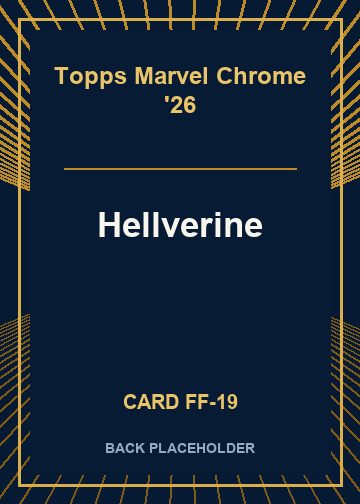Hellverine back card image