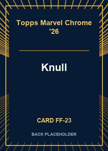 Knull back card image