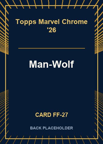 Man-Wolf back card image