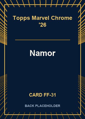 Namor back card image