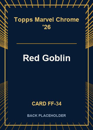 Red Goblin back card image
