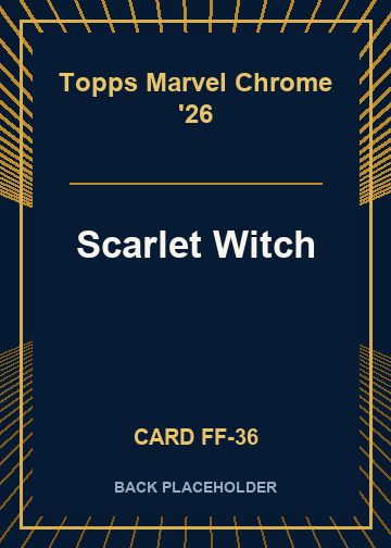 Scarlet Witch back card image