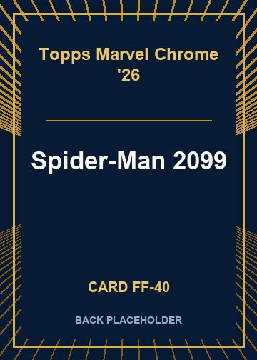 Spider-Man 2099 back card image