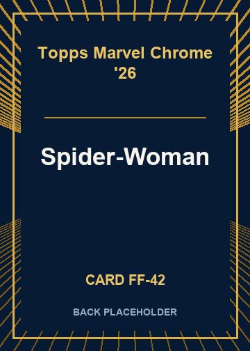 Spider-Woman back card image
