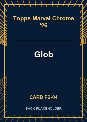 Glob back card image