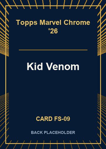 Kid Venom back card image