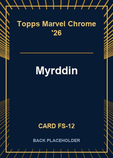 Myrddin back card image
