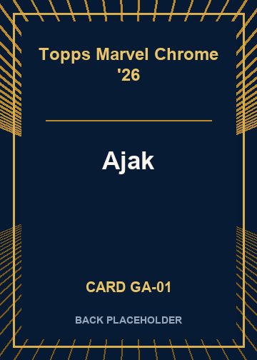 Ajak back card image