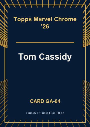 Tom Cassidy back card image