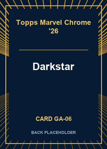 Darkstar back card image