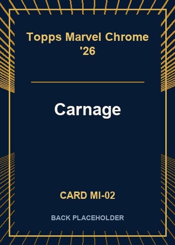 Carnage back card image