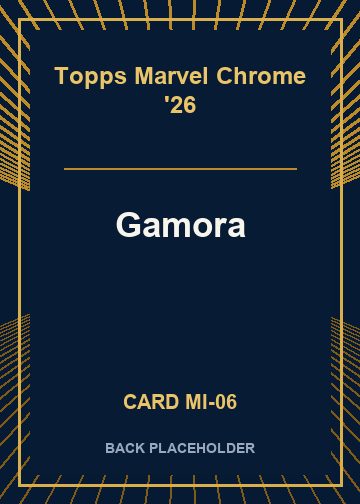 Gamora back card image