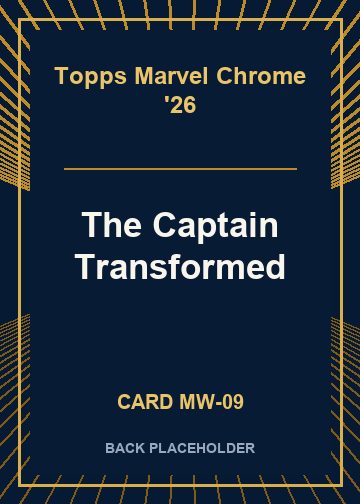 The Captain Transformed back card image