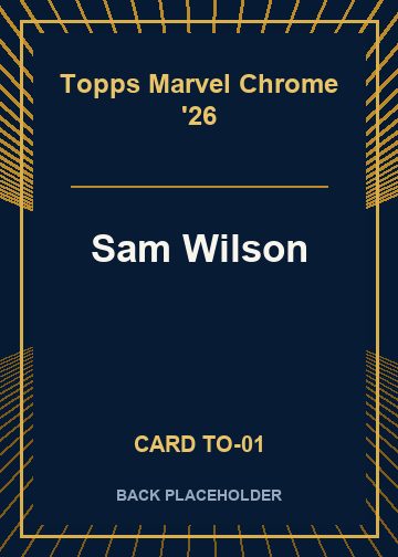 Sam Wilson back card image