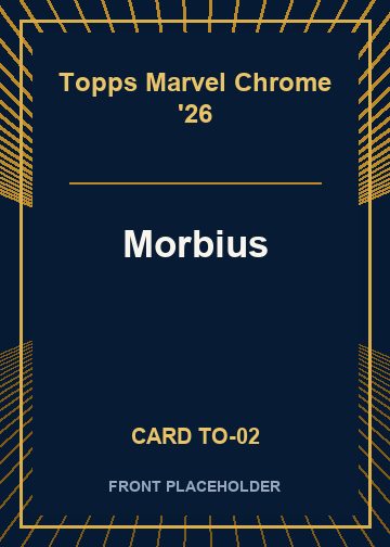 Morbius front card image