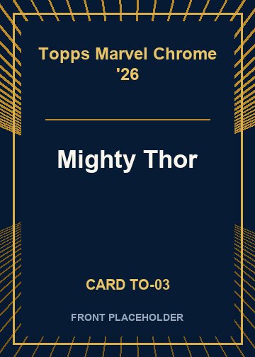 Mighty Thor card thumbnail