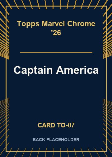 Captain America back card image