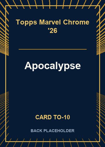 Apocalypse back card image
