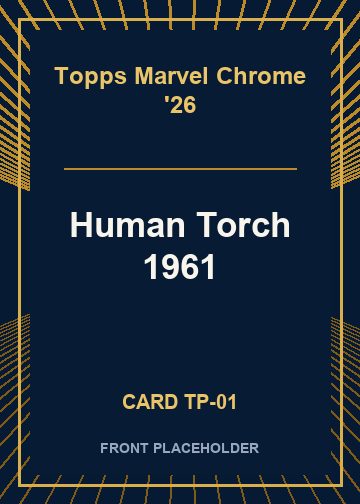 Human Torch 1961 card thumbnail