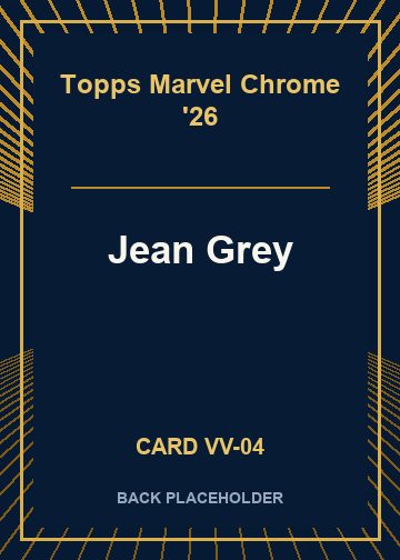 Jean Grey back card image