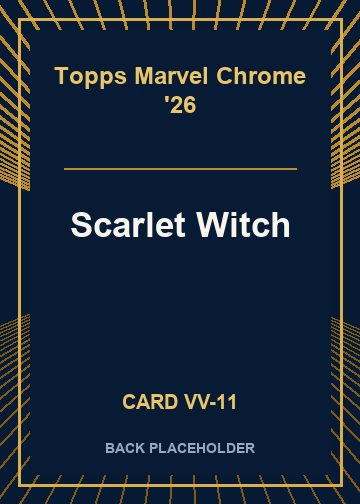 Scarlet Witch back card image