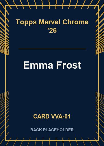 Emma Frost back card image