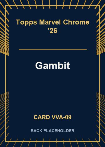 Gambit back card image