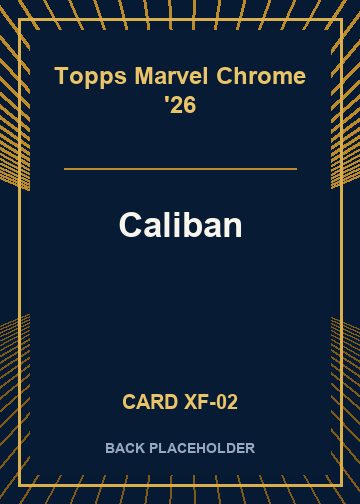 Caliban back card image