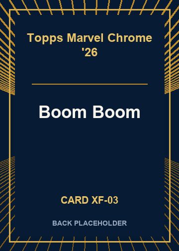 Boom Boom back card image