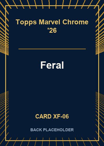 Feral back card image
