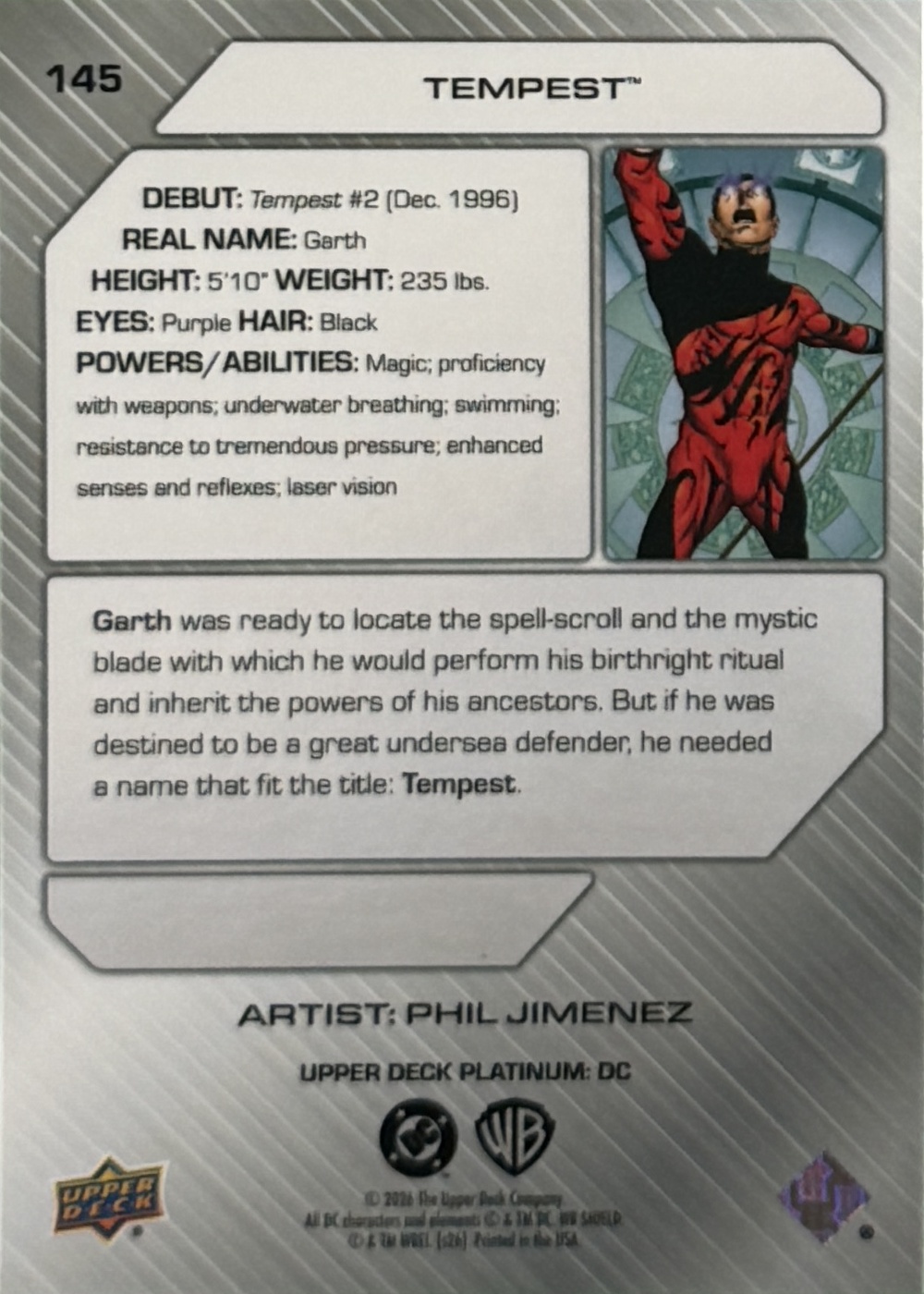 Tempest back card image