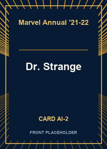 Dr. Strange card thumbnail