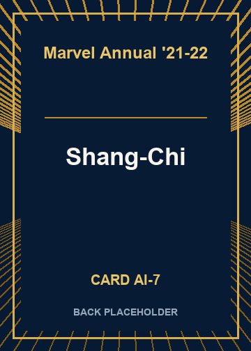 Shang-Chi back card image