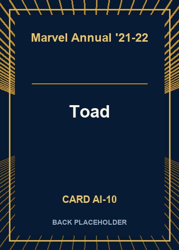 Toad back card image
